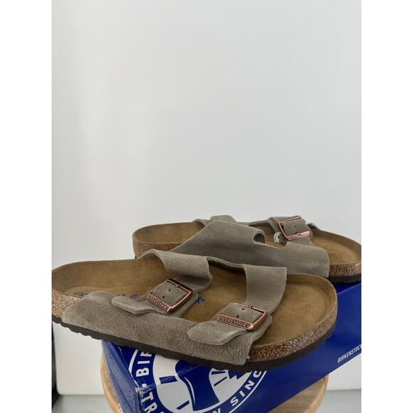 Birkenstock Arizona BS Men's 10 EU 43 Taupe Regular fit - Picture 4 of 5